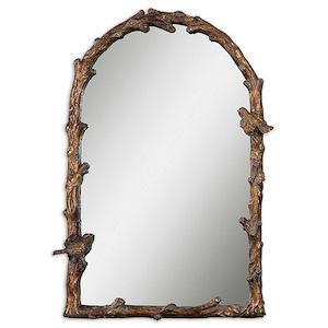 Paza - 36.75 inch Arch Mirror - 26.75 inches wide by 2.5 inches deep
