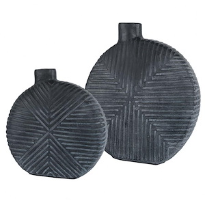 Viewpoint - Vase (Set of 2)-15.5 Inches Tall and 13.5 Inches Wide