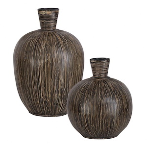 Islander - Vase (Set of 2)-16 Inches Tall and 11 Inches Wide