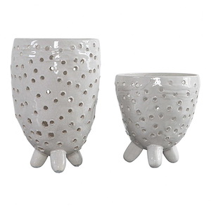 Milla - 11.5 inch Mid-Century Modern Vase (Set of 2)