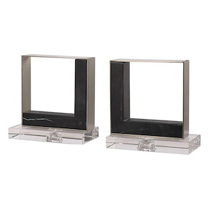Tilman  - 7.5 inch Bookend (Set of 2) - 7.5 inches wide by 4 inches deep