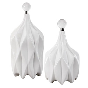 Klara - 17 inch Bottle (Set of 2) - 8.25 inches wide by 8.25 inches deep