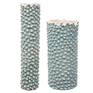 Ciji  - 4.25 inch Vase (Set of 2) - 4.25 inches wide by 4.25 inches deep