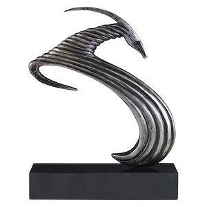 Take The Lead - Sculpture-15 Inches Tall and 13 Inches Wide