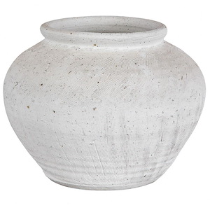 Floreana - Round Vase-9 Inches Tall and 12 Inches Wide