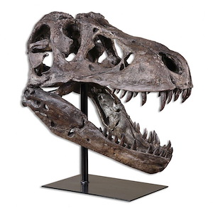 Tyrannosaurus - 19.75 inch Sculpture - 19.25 inches wide by 11.38 inches deep