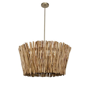 Rhea - 4 Light Chandelier-15 Inch Tall and 29 Inch Wide