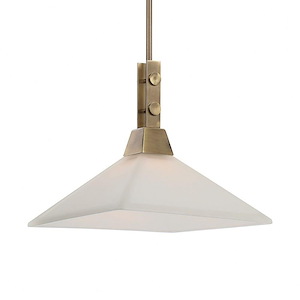 Brookdale - 1 Light Pendant - 13 inches wide by 13 inches deep