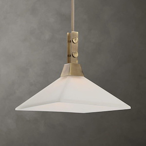 Brookdale - 1 Light Pendant - 13 inches wide by 13 inches deep