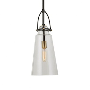 Saugus - 1 Light Pendant-20 Inches Tall and 8 Inches Wide