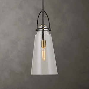 Saugus - 1 Light Pendant-20 Inches Tall and 8 Inches Wide