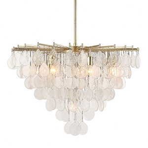 Goccia - 8 Light Pendant-27.25 Inches Tall and 38 Inches Wide