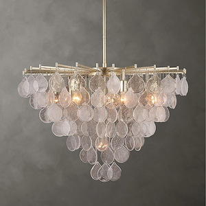 Goccia - 8 Light Pendant-27.25 Inches Tall and 38 Inches Wide