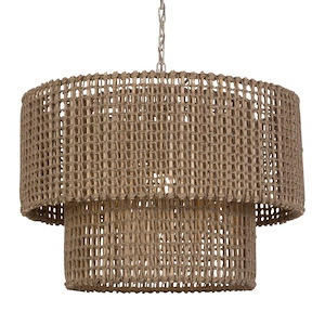Biswas - 1 Light Pendant-18.75 Inches Tall and 24 Inches Wide