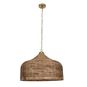 Tauranga - 5 Light Pendant-23 Inch Tall and 30 Inch Wide