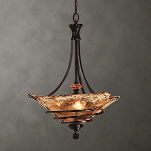 Vitalia Pendant 3 Light - 22.25 inches wide by 22.25 inches deep