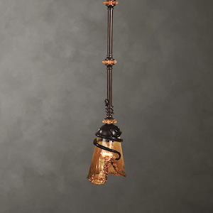 Vitalia Mini Pendant 1 Light - 5.88 inches wide by 5.38 inches deep