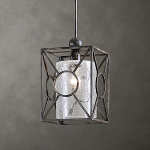 Arbela Mini Pendant 1 Light - 9 inches wide by 9 inches deep