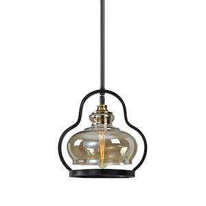 Cotulla Mini Pendant 1 Light - 12 inches wide by 10 inches deep - 617864
