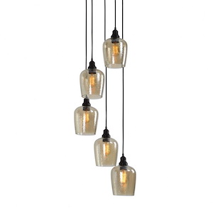 Aarush Pendant 5 Light - 18 inches wide by 18 inches deep