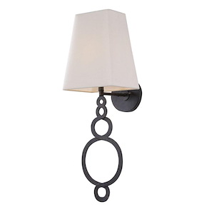 Brambleton - 1 Light Wall Sconce - 10 inches wide by 11 inches deep