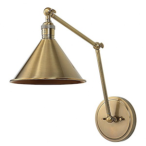 Exeter - 1 Light Adjustable Wall Sconce-28 Inches Tall and 8 Inches Wide