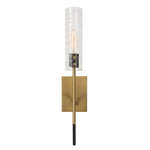 Telesto - 1 Light Wall Sconce-22 Inches Tall and 4.5 Inches Wide