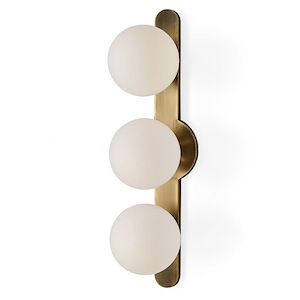 Droplet - 3 Light Wall Sconce-22 Inches Tall and 5 Inches Wide - 1276411