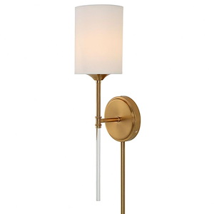 Awyr - 1 Light Wall Sconce-20 Inches Tall and 5 Inches Wide