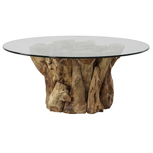 Driftwood - Large Coffee Table-17 Inches Tall and 43 Inches Wide