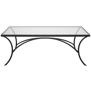 Alayna - Coffee Table-18 Inches Tall and 48 Inches Wide