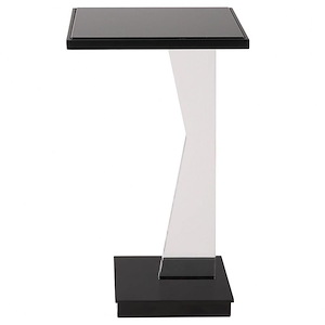 Angle - Accent Table In Contemporary Style-22.75 Inches Tall and 12.5 Inches Wide