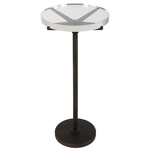 Forge - Accent Table-24.75 Inches Tall and 12 Inches Wide