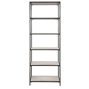 Baldwin - Etagere-87 Inches Tall and 31 Inches Wide