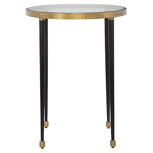 Stiletto - Side Table-22 Inches Tall and 17 Inches Wide