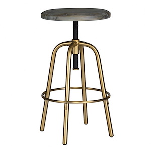 Revolve - Counter Stool-24 Inches Tall and 17 Inches Wide