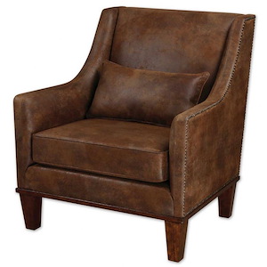 Clay - 37 inch Leather Armchair
