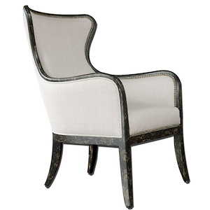 Sandy - 41.25 inch Wing Back Armchair