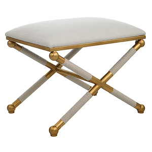 Socialite - Small Bench-20.25 Inches Tall and 24 Inches Wide