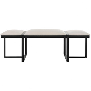 Triple Cloud - Bench-20.75 Inches Tall and 60 Inches Wide