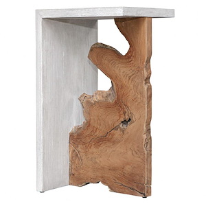 Intersect - Accent Table-24 Inches Tall and 11.75 Inches Wide