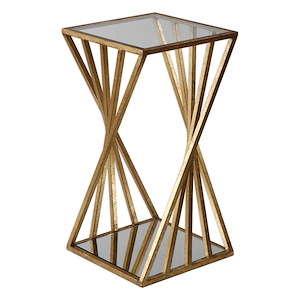 Janina - 25 inch Accent Table - 13 inches wide by 13 inches deep
