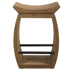 Connor - 25 Inch Modern Wood Counter Stool