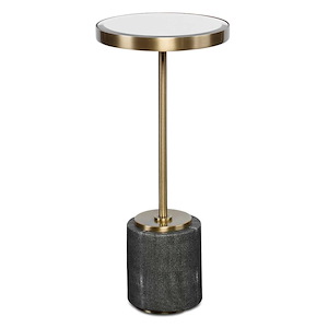 Laurier - 24.75 Inch Mirrored Accent Table - 1047698