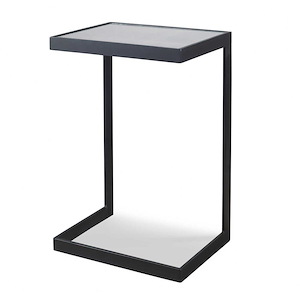 Windell - 25.5 inch Cantilever Side Table - 16.5 inches wide by 12.25 inches deep