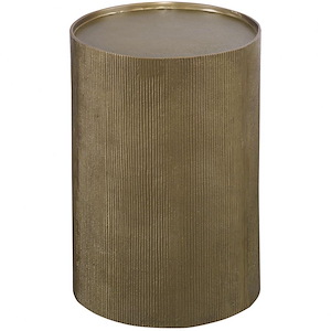 Adrina - 18 Inch Drum Accent Table
