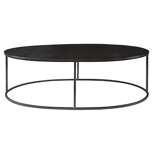Coreene - 48 Inch Oval Coffee Table - 1072478