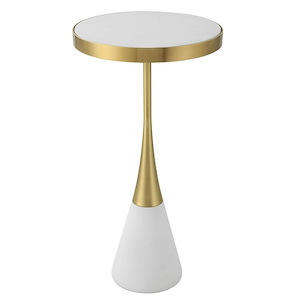 Apex - Accent Table-24 Inches Tall and 12.5 Inches Wide