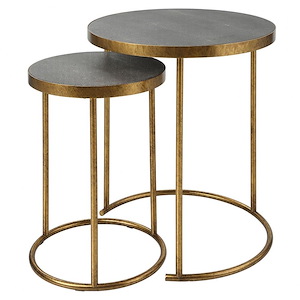 Aragon - Nesting Table (Set of 2)-24 Inches Tall and 19.5 Inches Wide