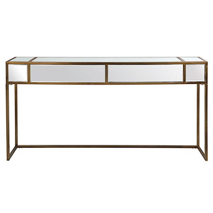 Reflect - Console Table-32 Inches Tall and 62 Inches Wide